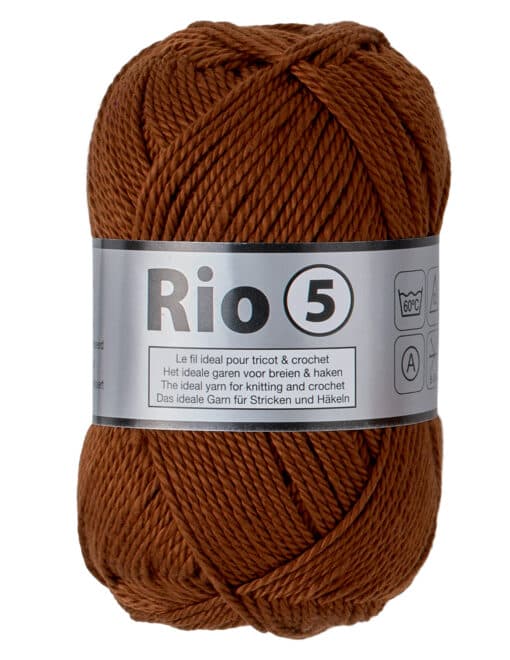 Rio 5 Merceriserad Bomulls garn Lammy Yarn Fv 110