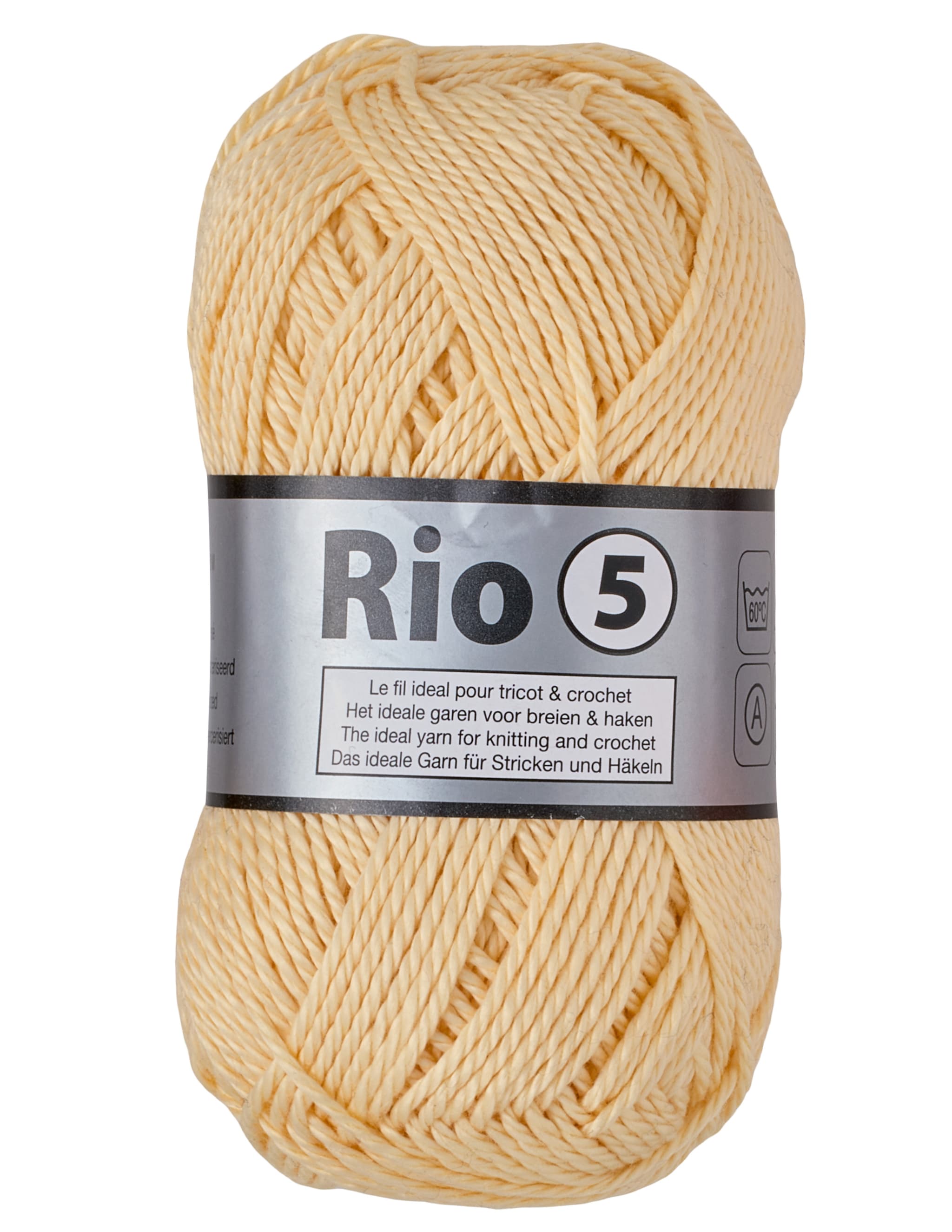 Rio 5 Merceriserad Bomulls garn Lammy Yarn Fv 218