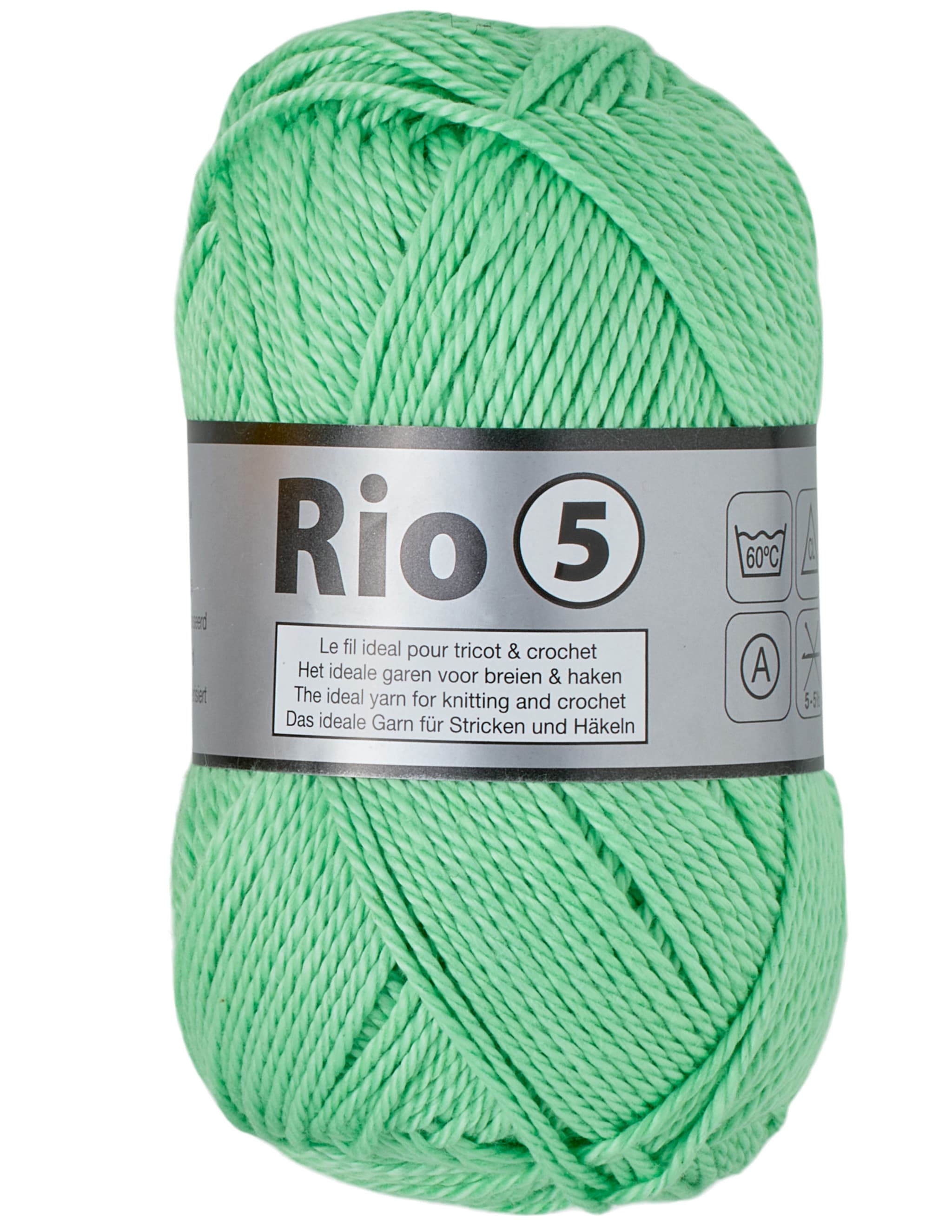Rio 5 Merceriserad Bomulls garn Lammy Yarn Fv 841