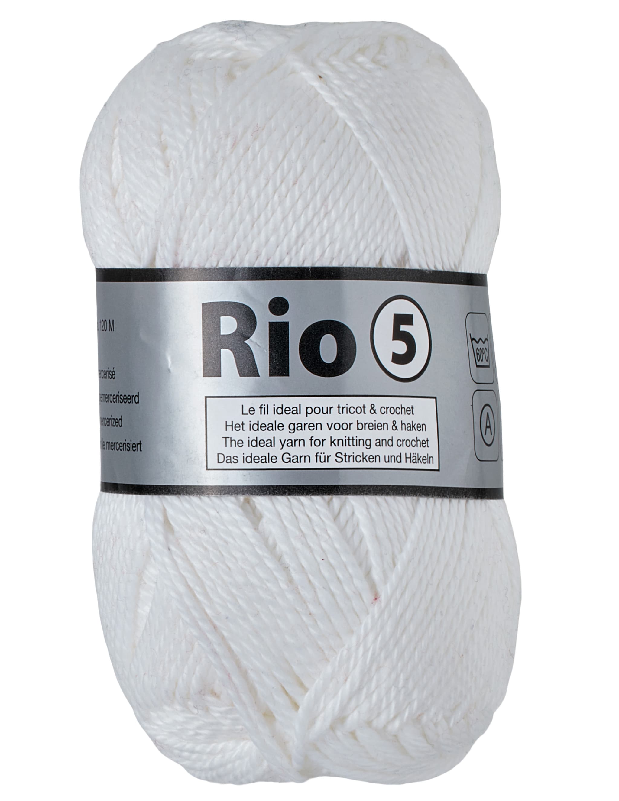 Rio 5 Merceriserad Bomulls garn Lammy Yarn Fv 844