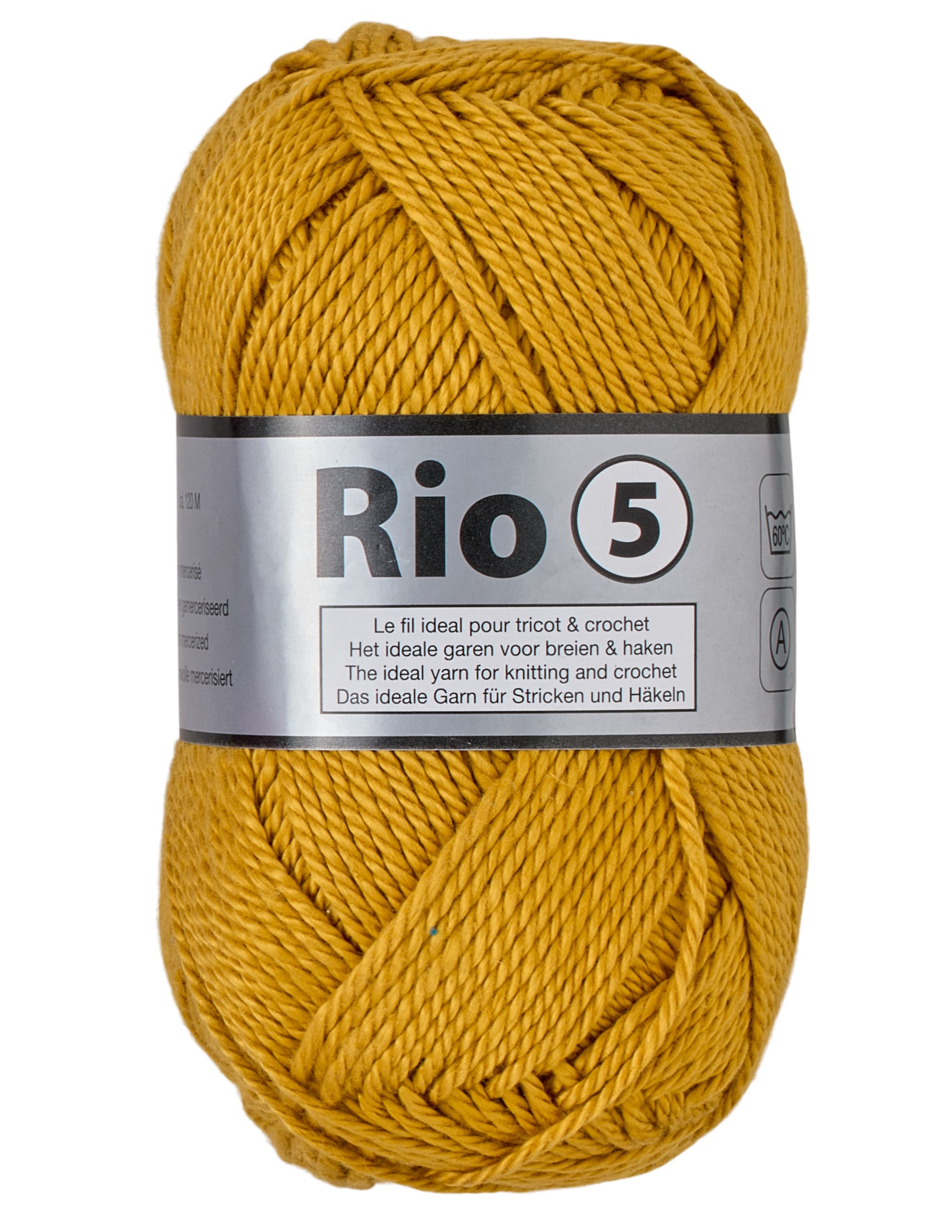 Rio 5 Merceriserad Bomulls garn Lammy Yarn Fv 846