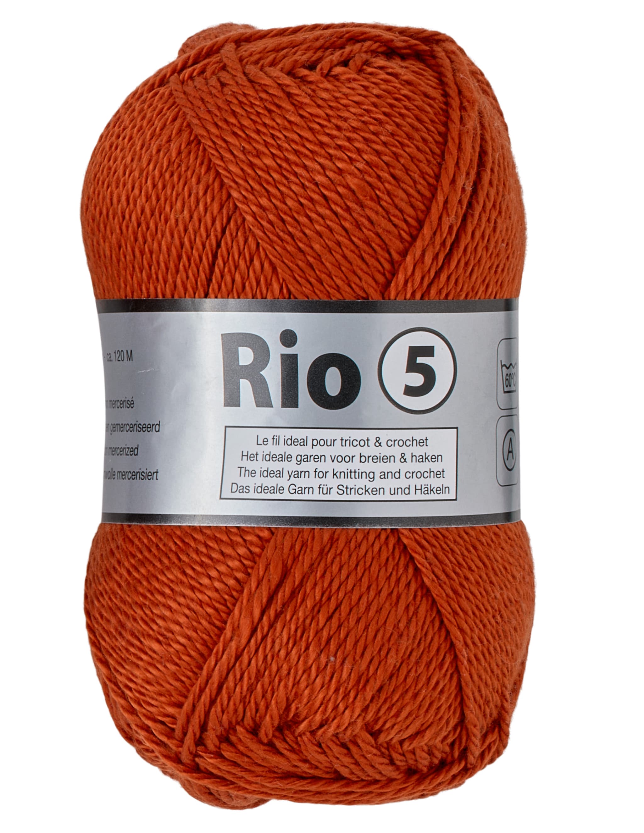 Rio 5 Merceriserad Bomulls garn Lammy Yarn Fv 859