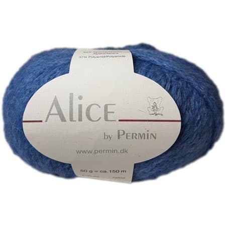 Alice Permin - Alpaca  Ullgarn  - fv 32 Duva Blå