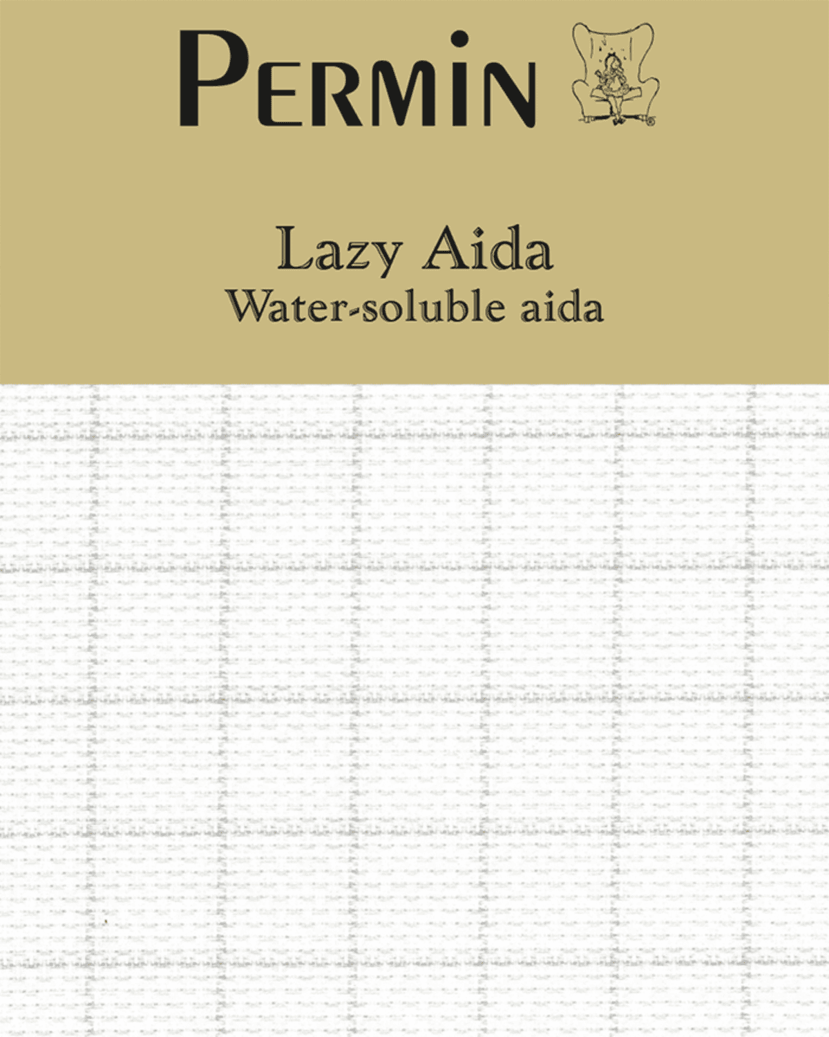 Broderityg Permin Vattenlösligt 5,4 55x50cm - 3459-1219