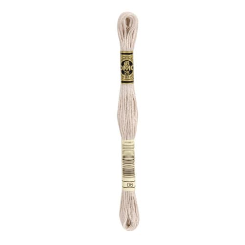 DMC Mouliné Spécial 25 Broderigarn- Färg 06 Champignon