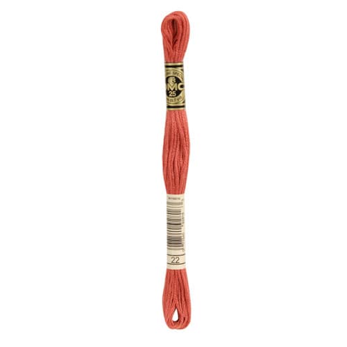 DMC Mouliné Spécial 25 Broderigarn- Färg 22