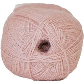 Hjertegarn Alpaca 400 - Lama Ullgarn - fv 6995 Gammel Rosa