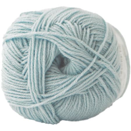 Hjertegarn Lana Cotton 212 - Bomullsgarn - Merino Garn -  5105 Ljus Blå