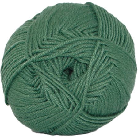 Hjertegarn Lana Cotton 212 - Bomullsgarn - Merino Garn -  6114 Armygrön