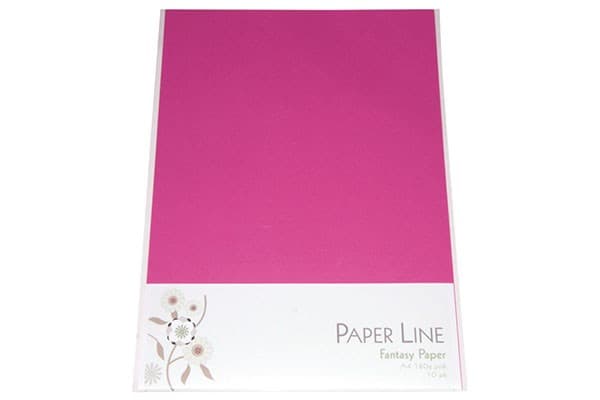 kartong - 180g A4 10 stk i Paket Pink
