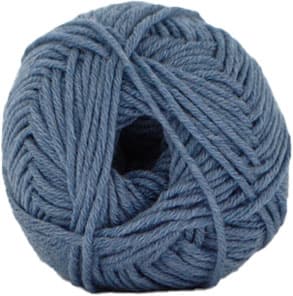 Hjertegarn Merino Cotton  - 1944 Ljus Jeans Blå