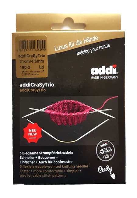 Addi Strumpstickor - Nya modeller 2,50 mm