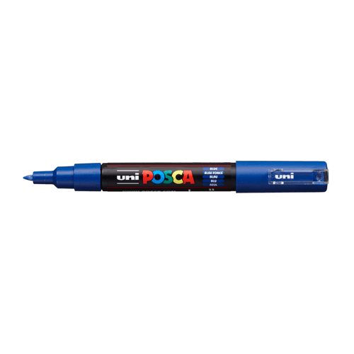 Posca PC-1M 0,7 - 1 mm Blå - 33