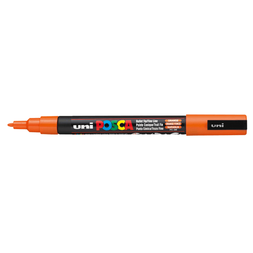 Posca Tusser - PC-3M 0,9 - 1,3 mm 1 st Orange 4