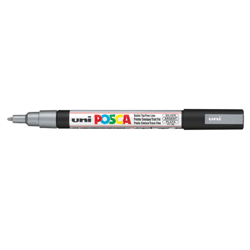 Posca Tusser - PC-3M 0,9 - 1,3 mm 1 st Silver 26