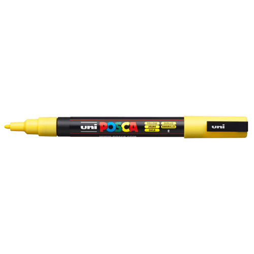 Posca Tusser - PC-3M 0,9 - 1,3 mm 1 st Gul 2