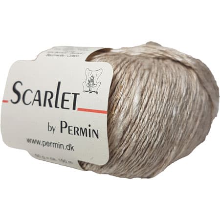 Scarlet Permin Lingarn fv 888004 Linfärgat
