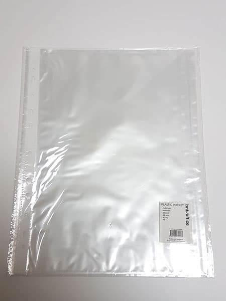 Plastfickor - 10 stk A4