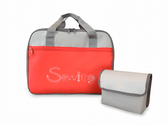Veritas Soft Symaskinetaske Röd