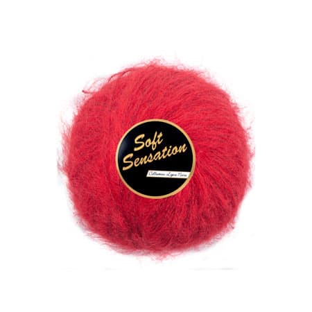 Lammy Soft Sensation Garn 43 Röd