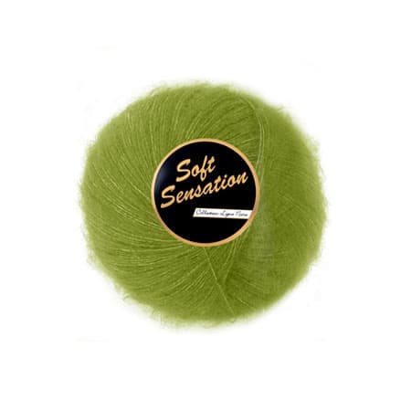 Lammy Soft Sensation Garn 71 Limegrön