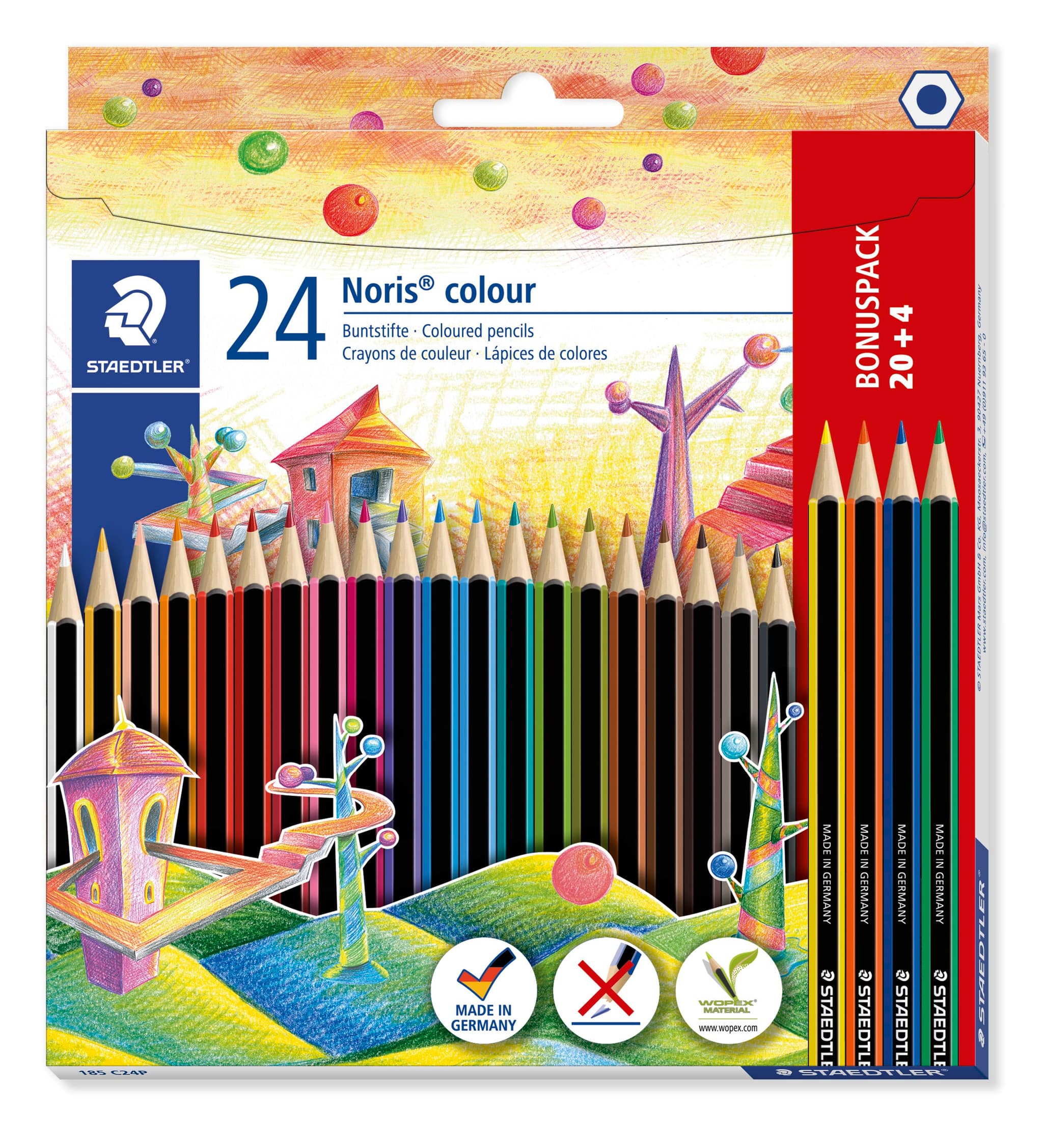 Staedtler Noris color - Färgpennor 24 st