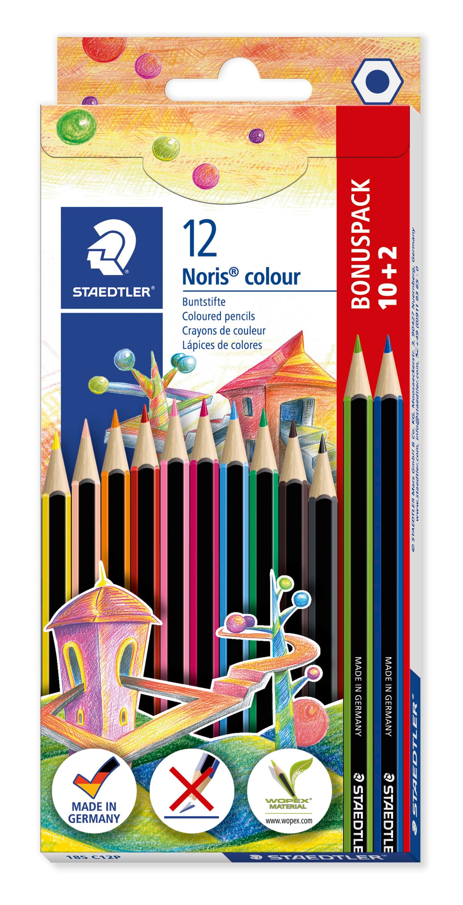 Staedtler Noris color - Färgpennor 12 st