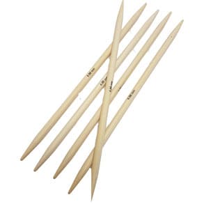 Bambu strumpstickor - 20 cm 3,0 mm