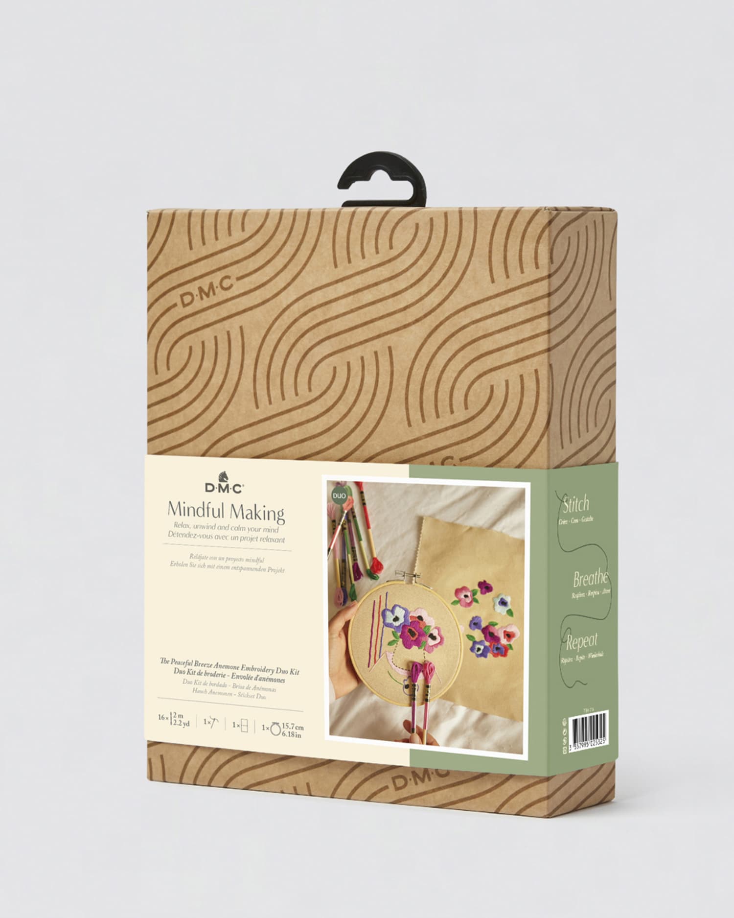 DMC Mindful Making Broderikit Korsstygn Anemone Duo - TB 175