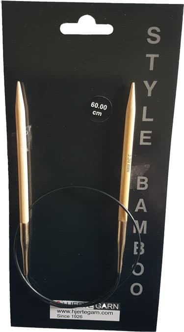 Bambu rundstickor - 60 cm 2,5 mm