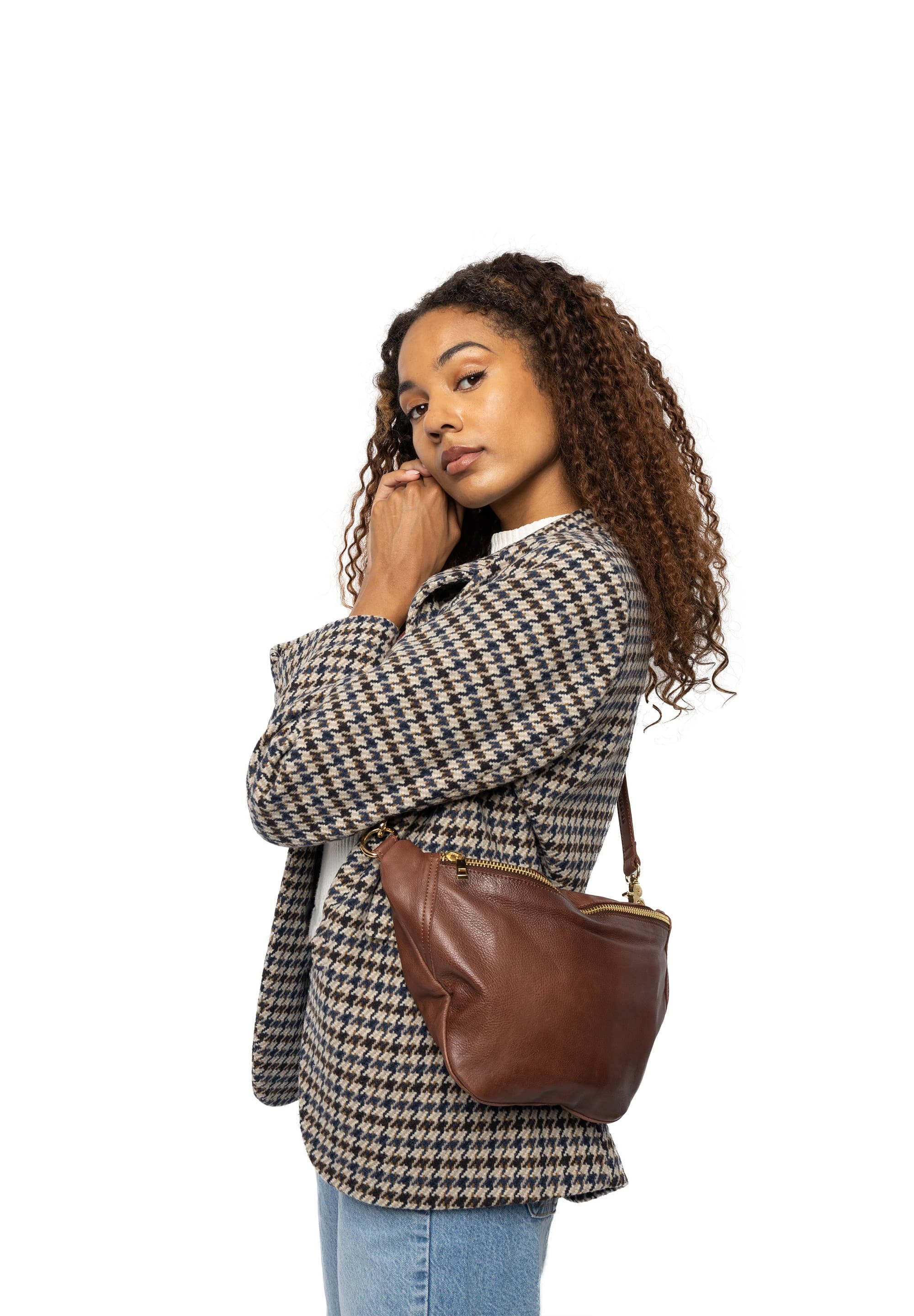 RE:DESIGNED Emila Bumbag - Brun bumbag 6062 Cappuccino