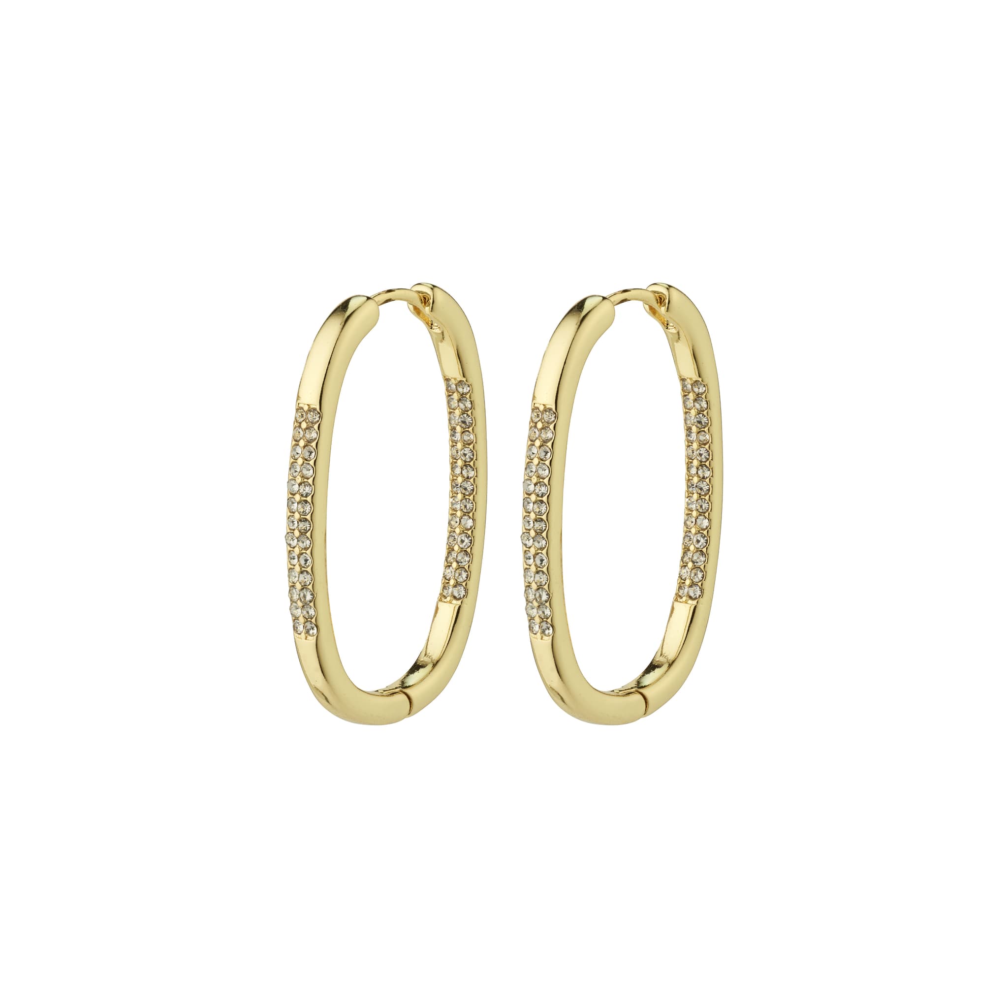 Pilgrim STAR recycled hoops 262412053 Guldbelagt