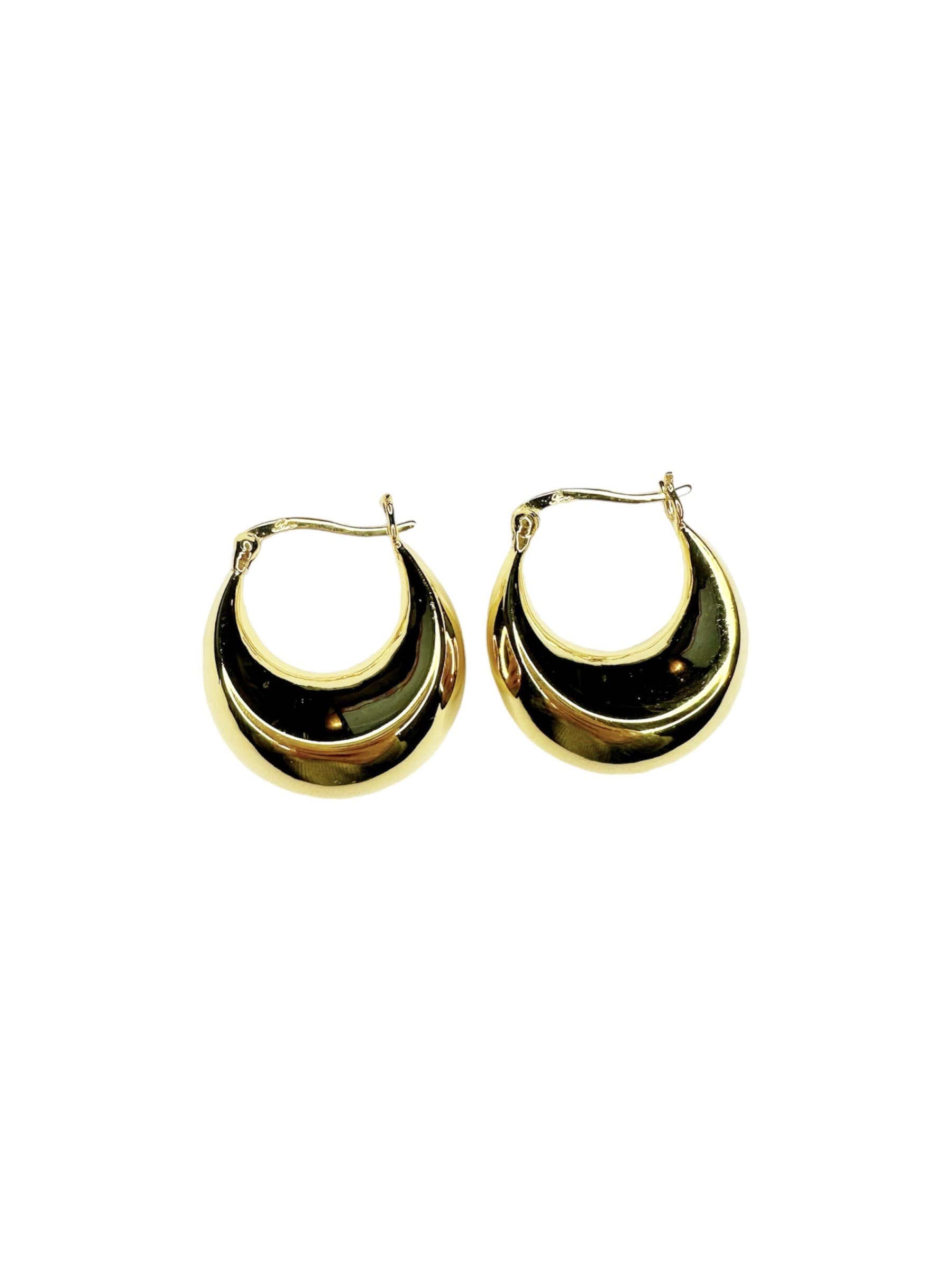 Pico Wibe Hoops - V01007 FG, Goldplated
