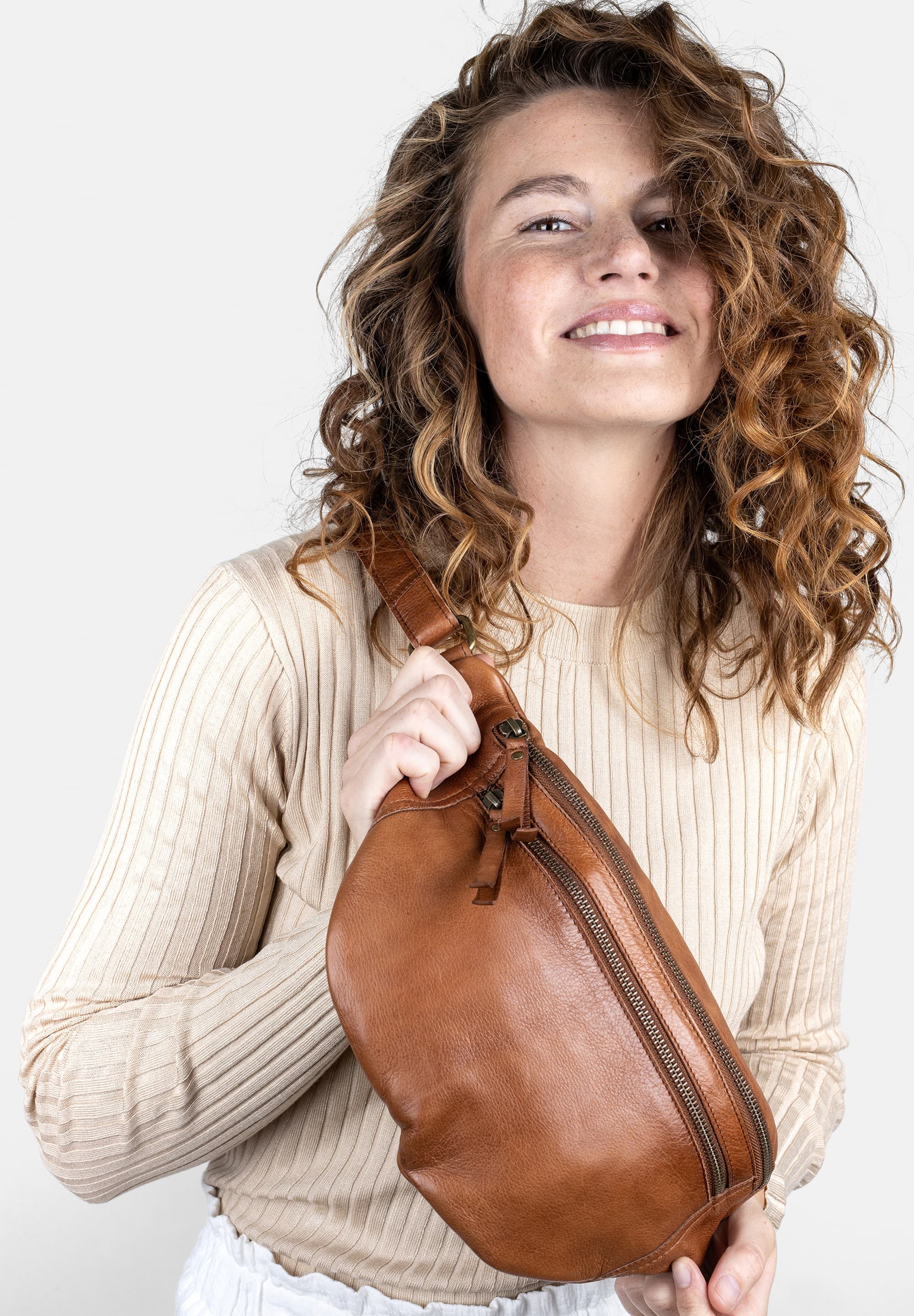 RE:DESIGNED Faust Urban - Brun bumbag 4875 Walnut