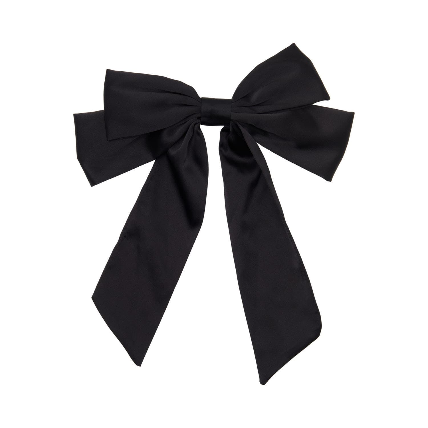 Pico ISABELLA BOW BARETTE - Sort sløjfe spænde SP127 Black