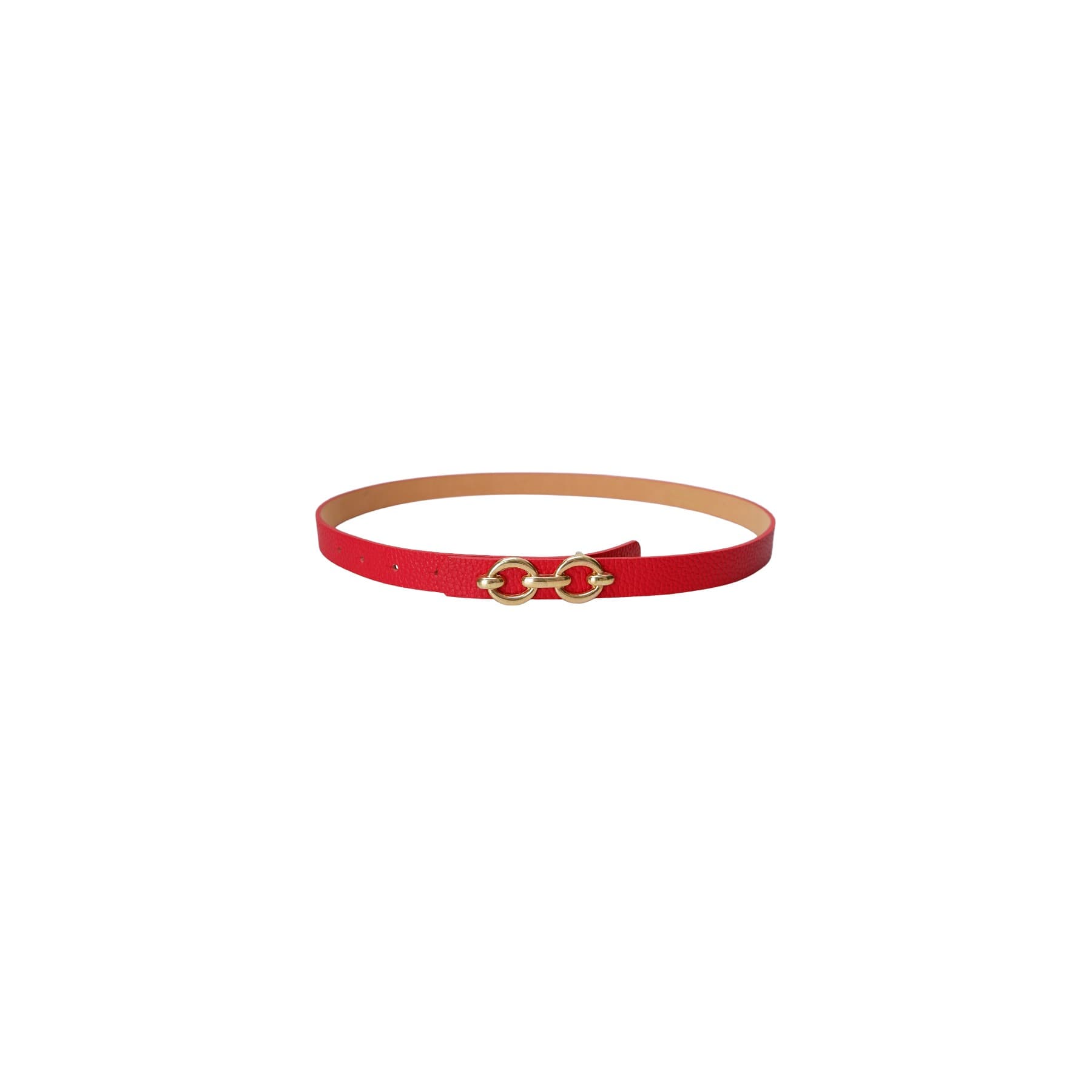 Black Colour BCLOTUS BELT - Rødt bælte 10299 Red
