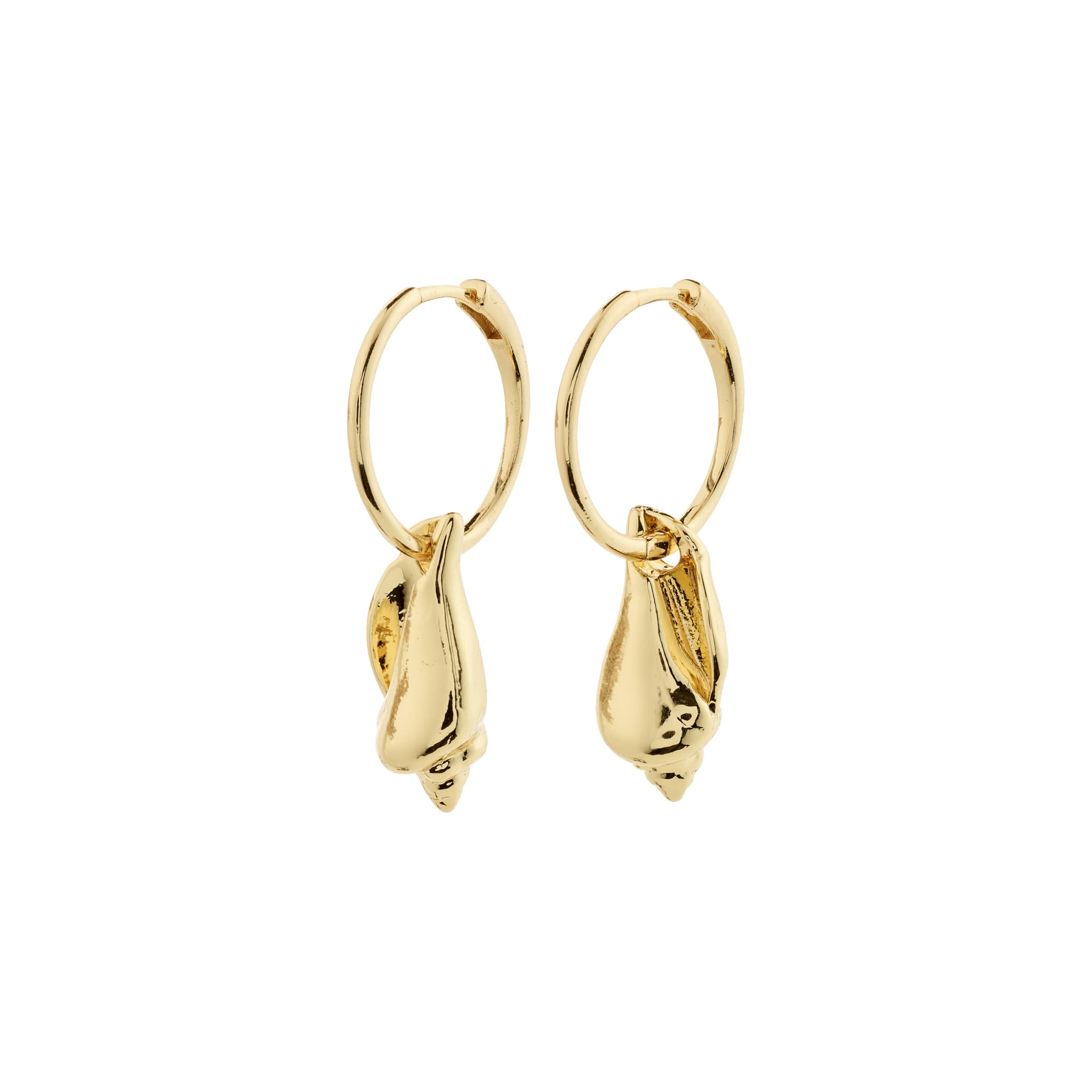 Pilgrim BREEZE hoops 152522003 Guldbelagt