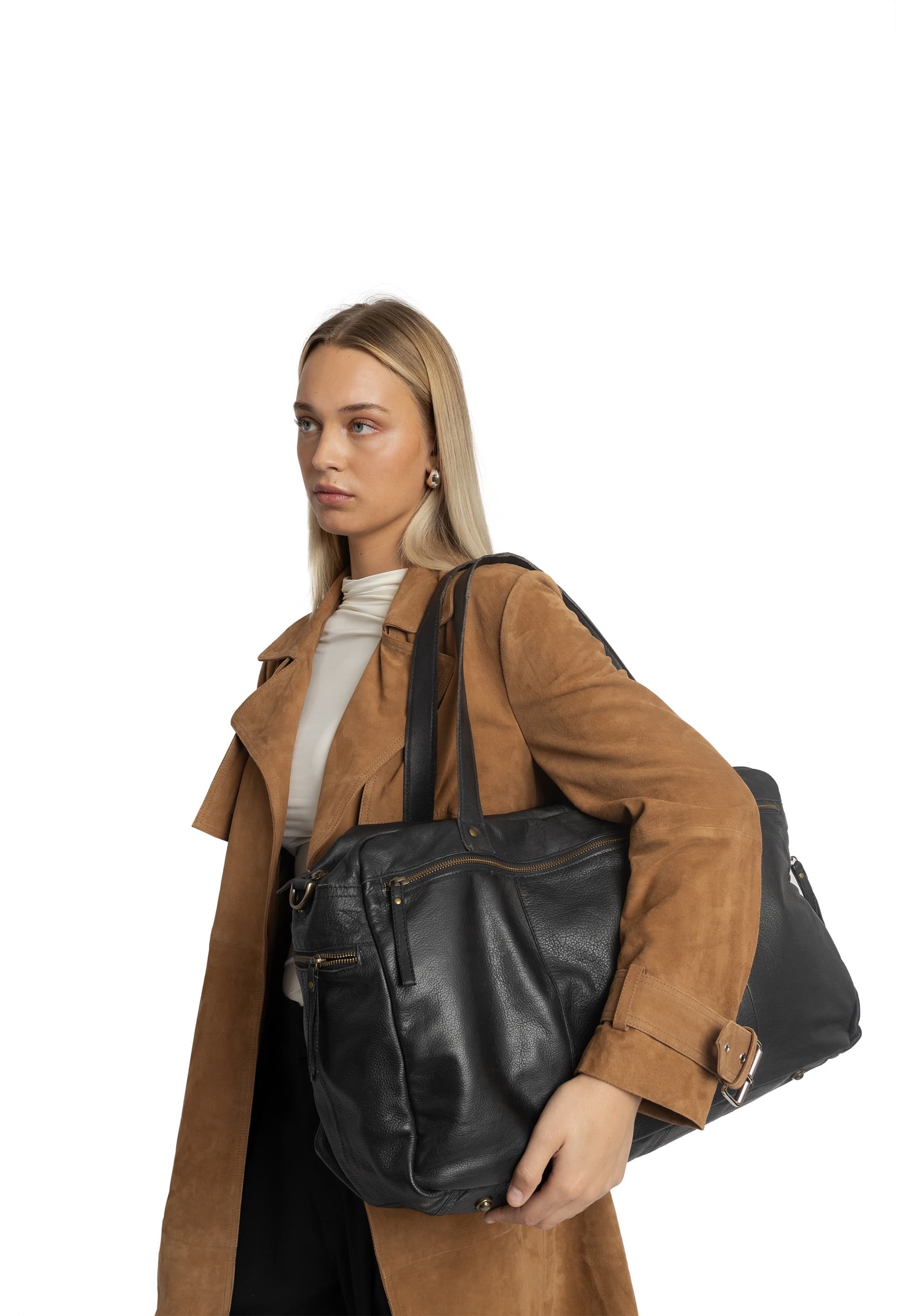 RE:DESIGNED Signe Urban - Sort weekend taske 4959 Black
