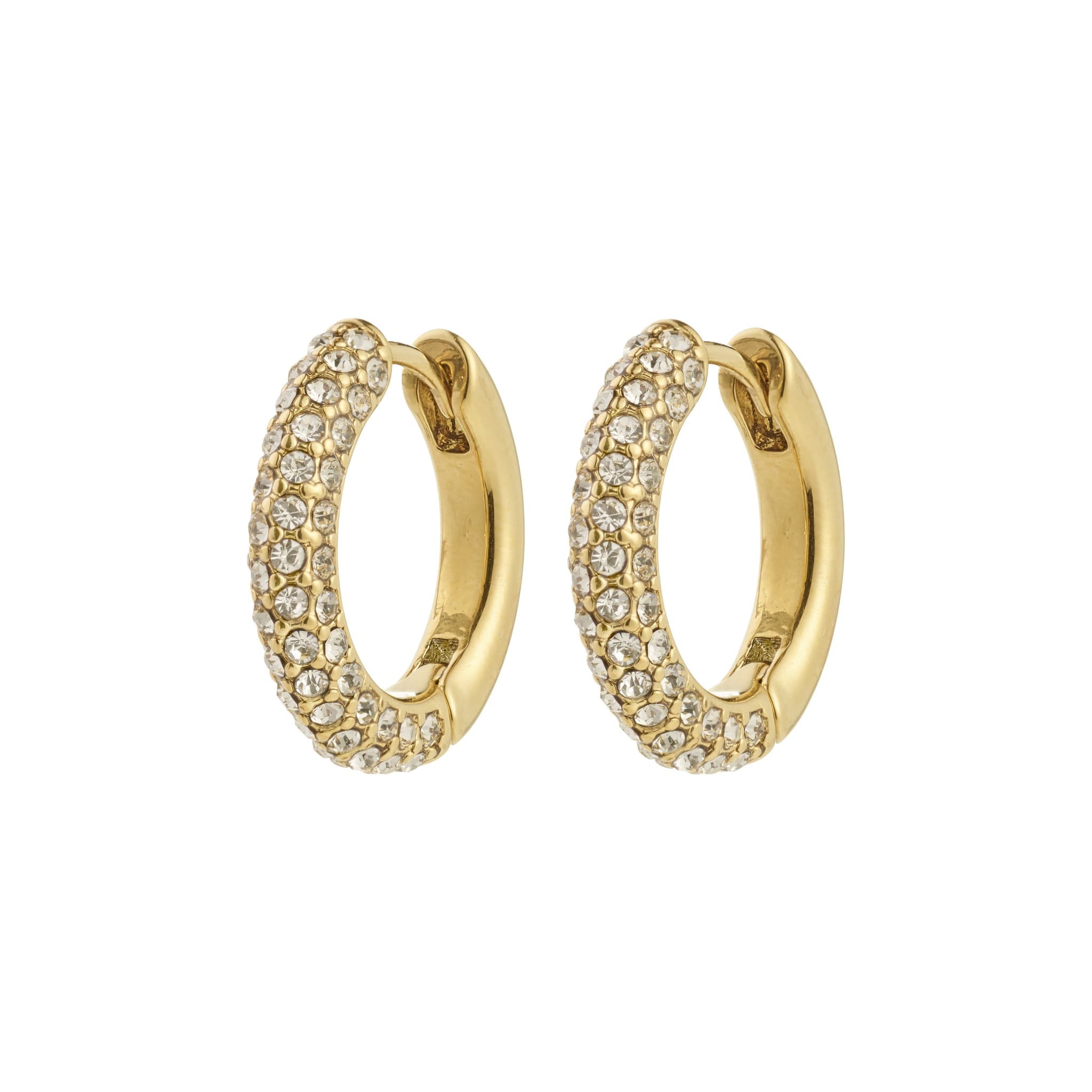 Pilgrim TATUM medium hoops 682532013 Guldbelagt