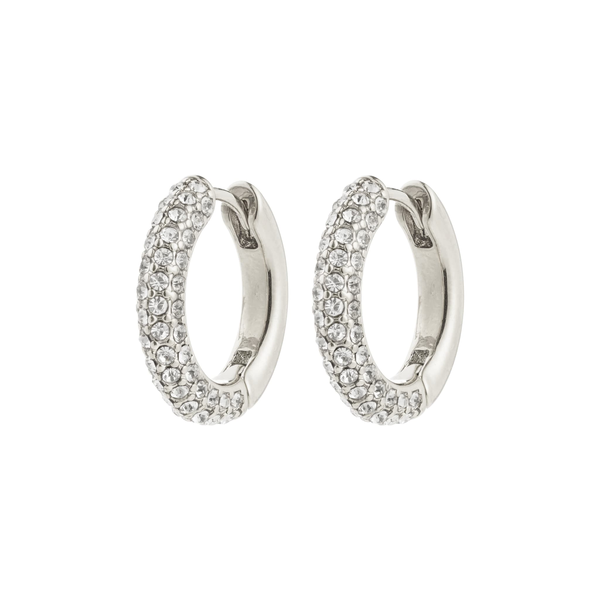 Pilgrim TATUM medium hoops 682536013 Sølvbelagt
