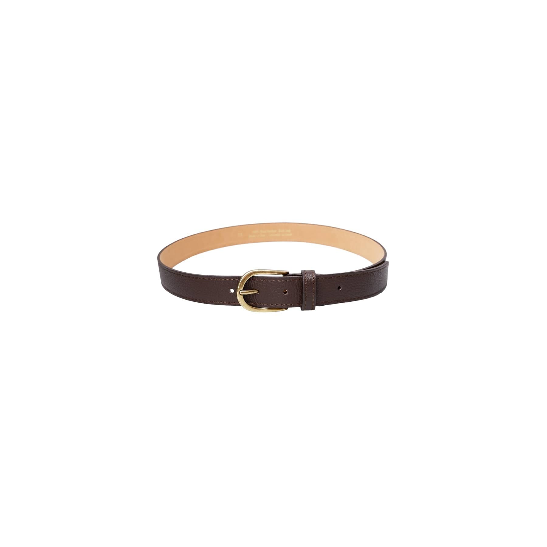 Black Colour BCIRIS BELT - Mørkebrunt bælte 10300 Mocca