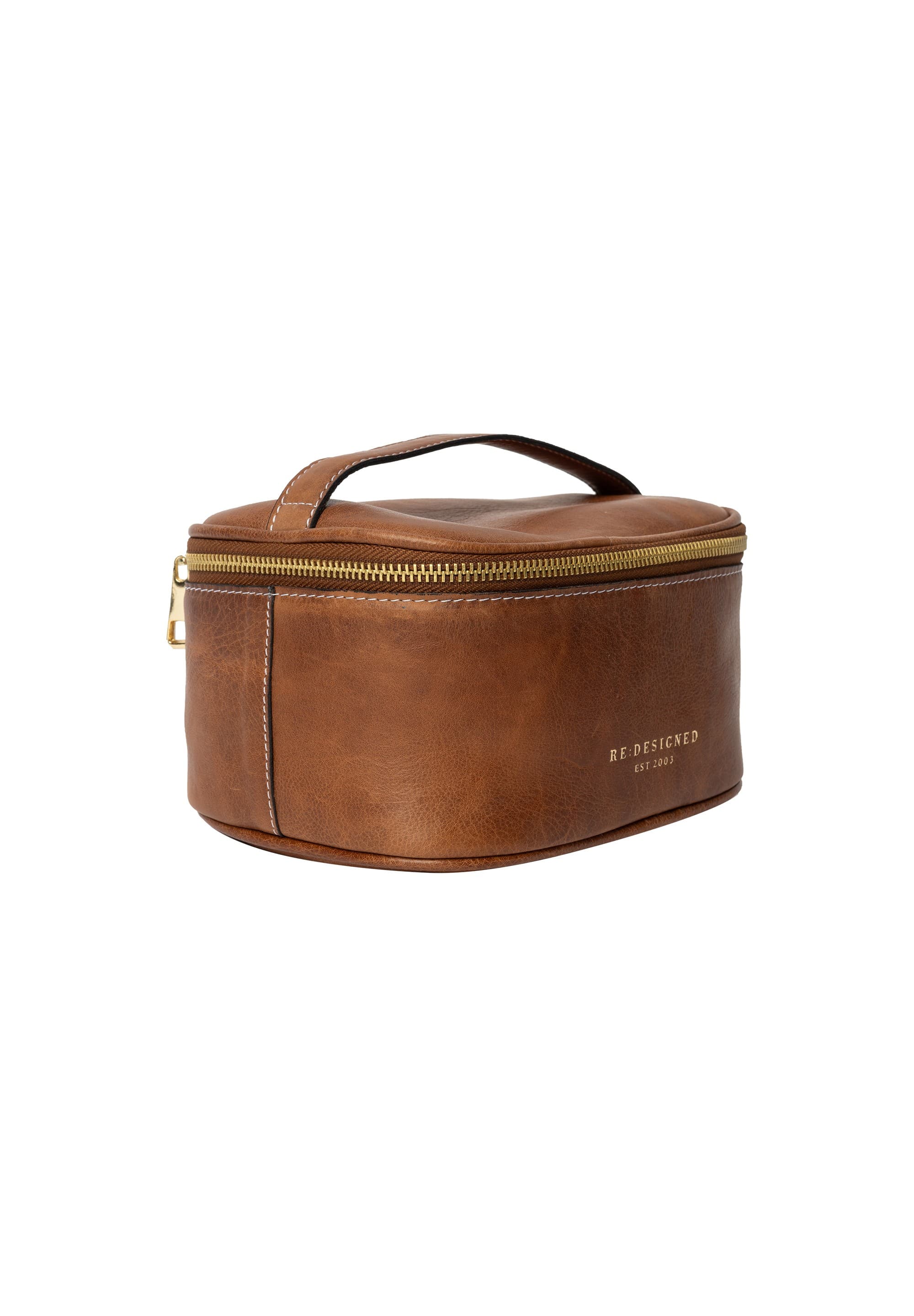 RE:DESIGNED Helga Small- Brun Toilettaske 6330 Walnut