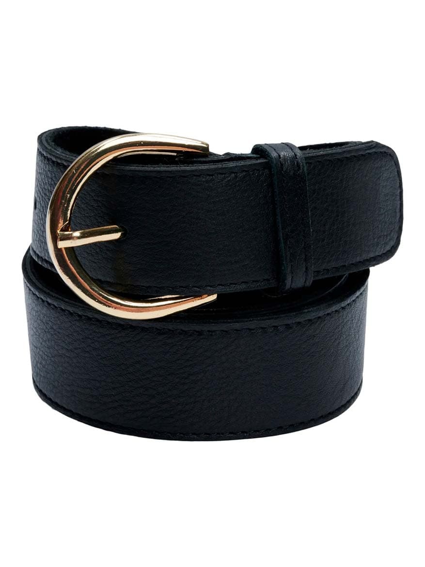 Tim&Simonsen Anni Jeans belt 2 Sort bælte EIE-Anni-3-2 Black-gold