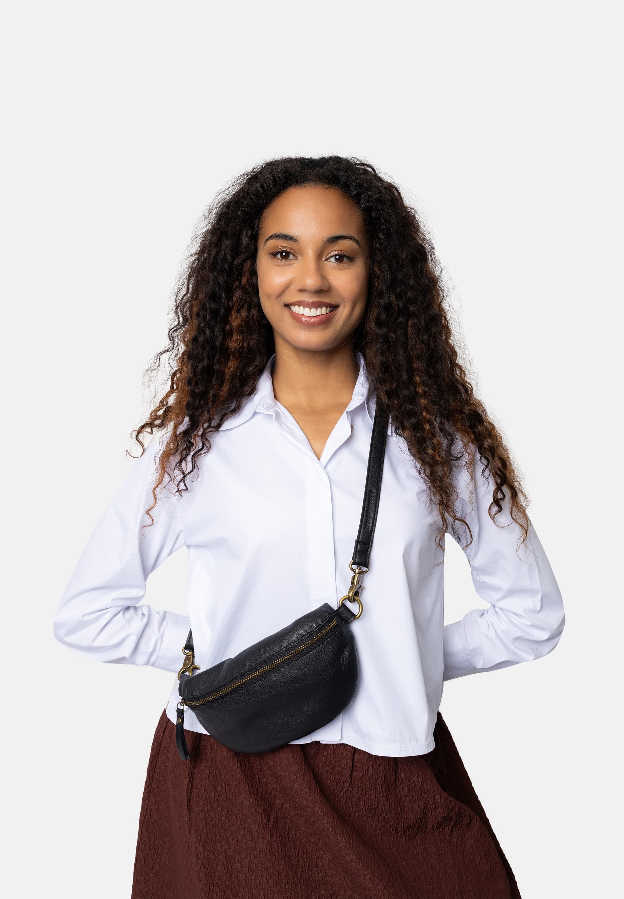 RE:DESIGNED Gisela bumbag - Sort mini bumbag 6239 Black