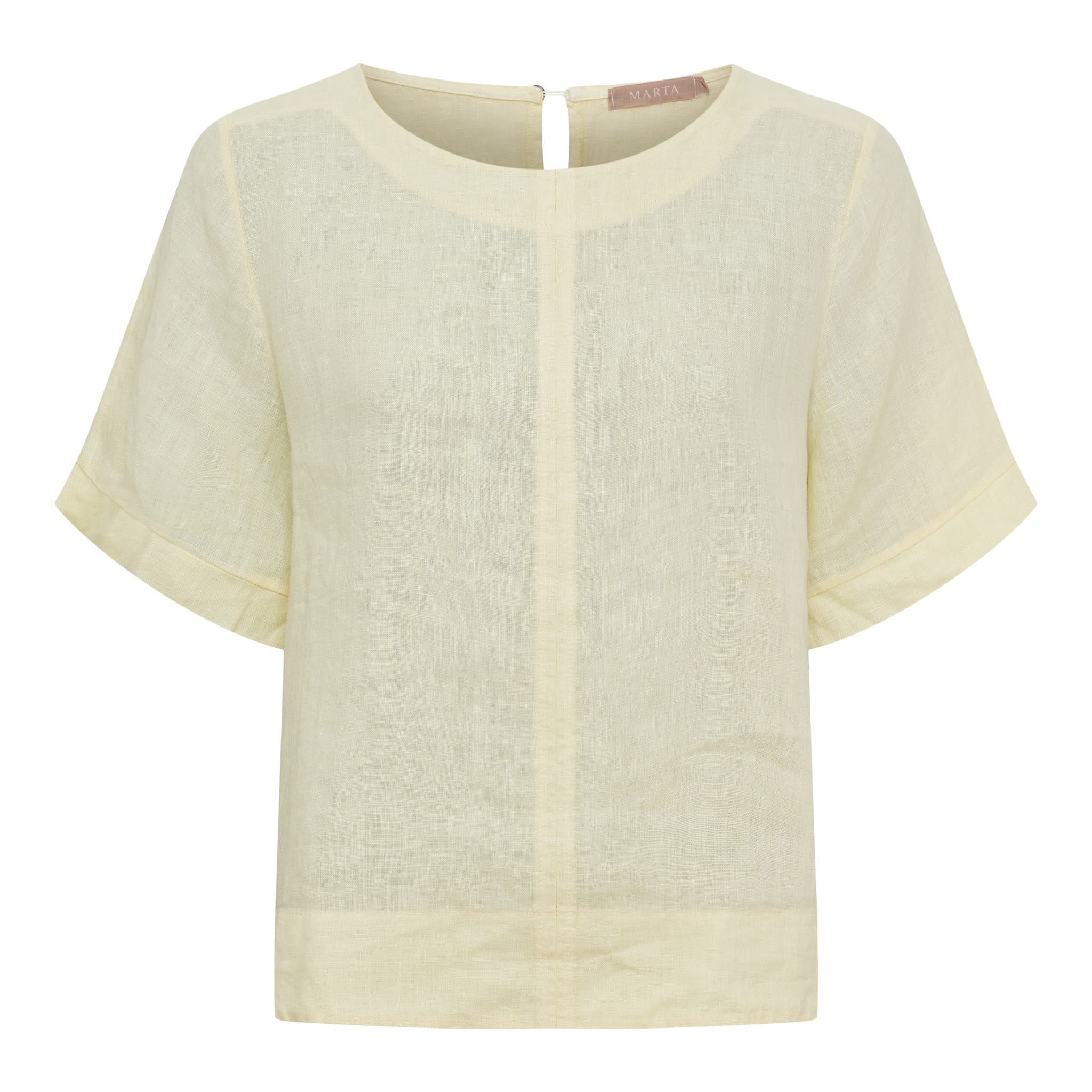Marta MdcCeyla Top - Gul hørbluse TC268010 Flea