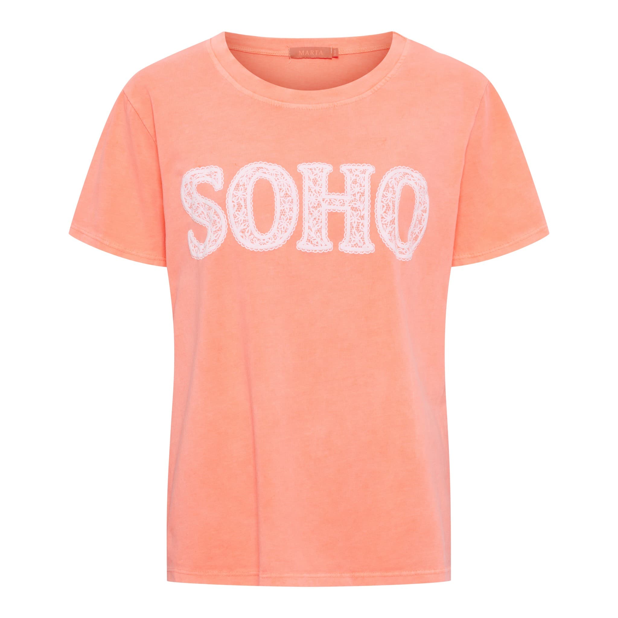 Marta MdcBelina Tee - Orange SOHO t-shirt 22585 Orange Fluo
