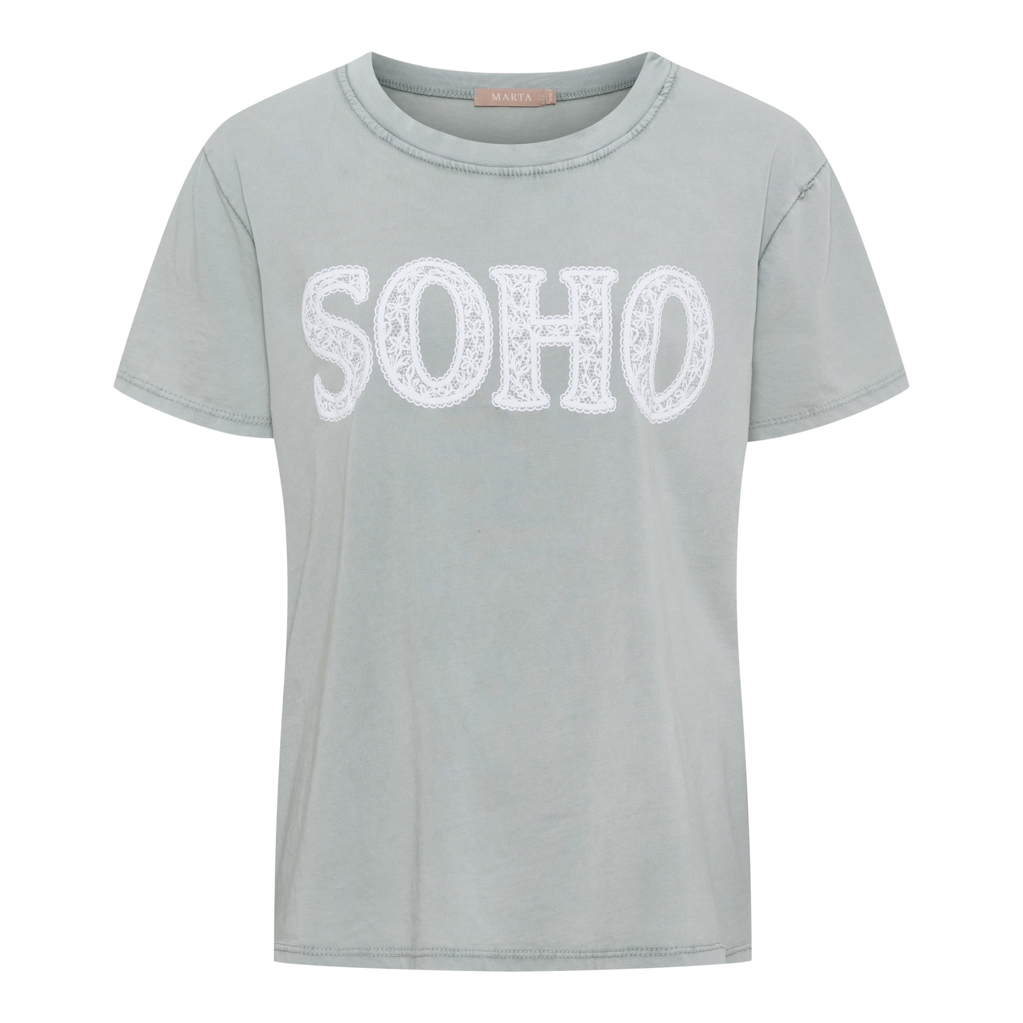 Marta MdcBelina Tee - Grøn SOHO t-shirt 22585 Military