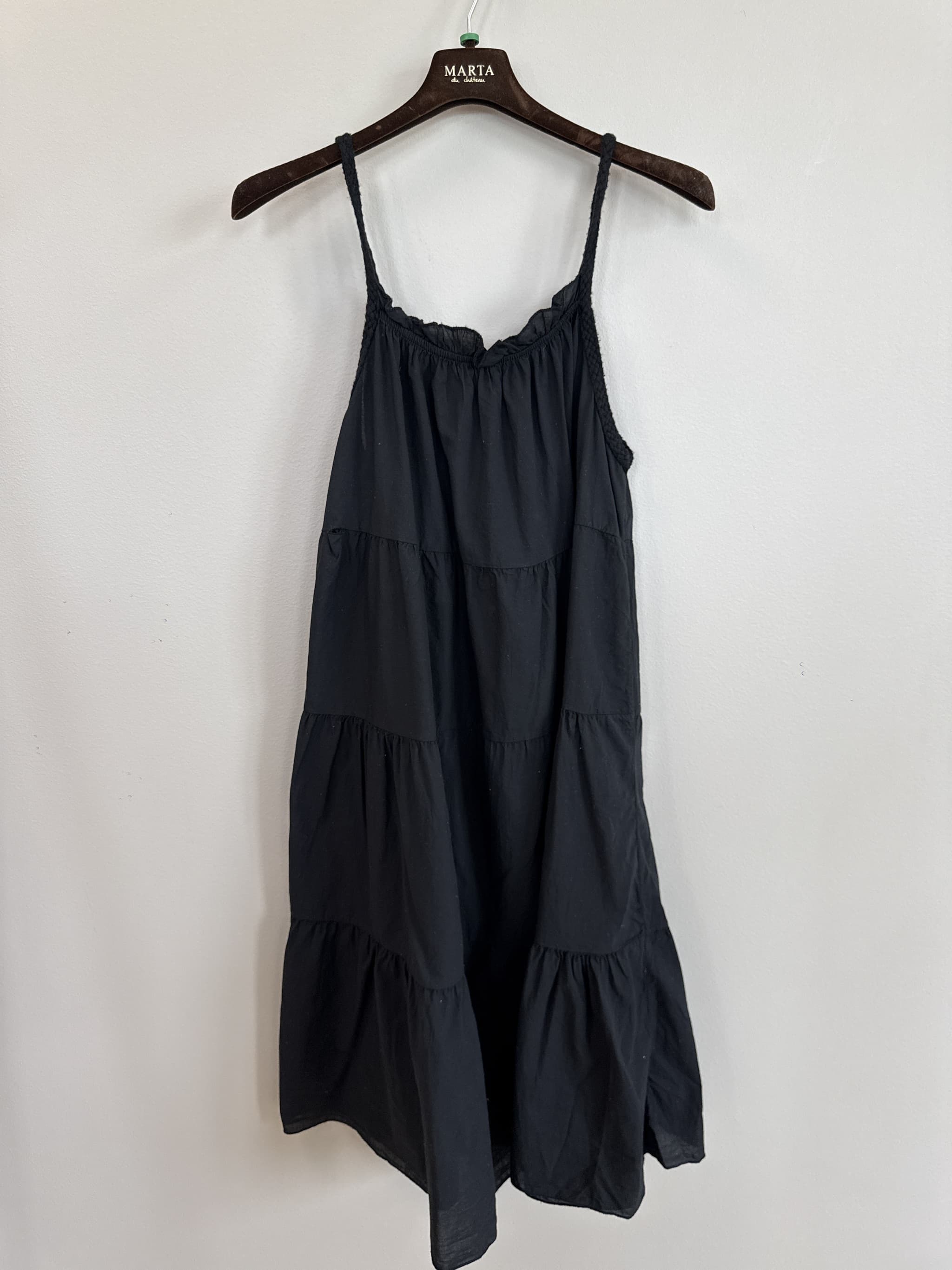 Marta MdcVelina Dress - Sort strop kjole 269225 Black