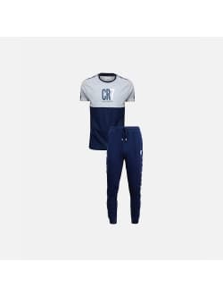 CR7 pyjamas i navy til dreng 8 År