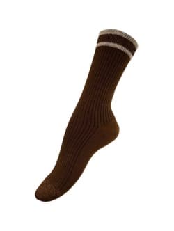 Festival Bambussokker med glimmer til kvinder - OUTLET Brun Onesize - 37-41